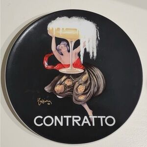 POTTERY BARN Bubbly “Contratto” Dessert Salad Plate Dancer French 2002
#1029247